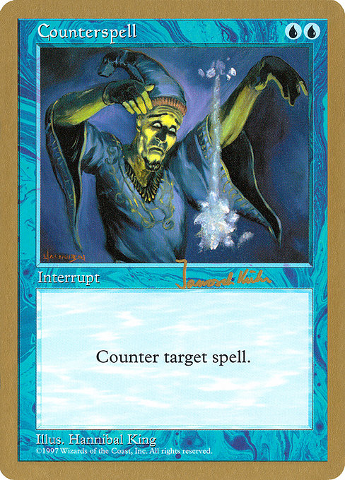 Counterspell from World Championship Decks 1997