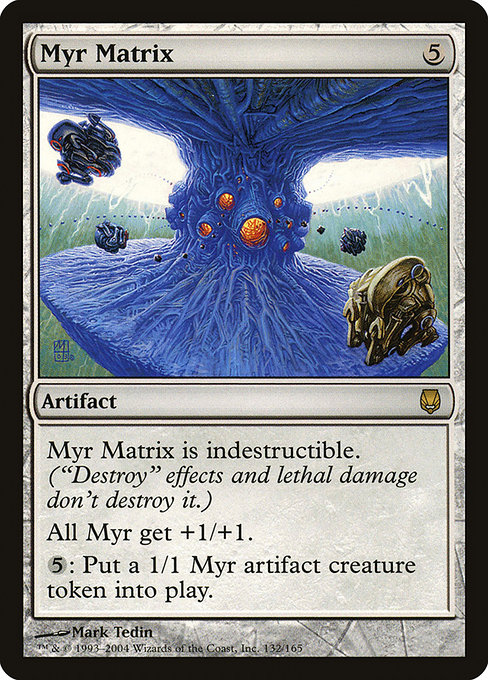 Myr Matrix highlighted card art