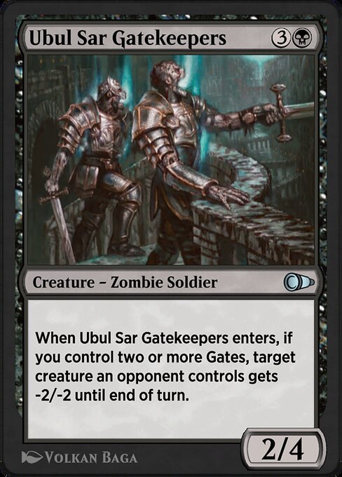 Ubul Sar Gatekeepers highlighted card art