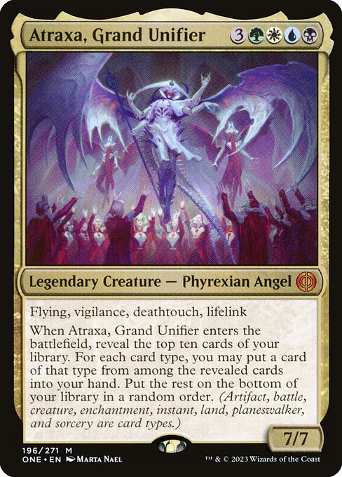 Atraxa, Grand Unifier from Phyrexia: All Will Be One