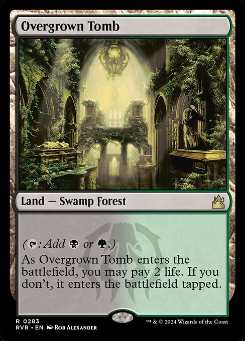 Overgrown Tomb from Ravnica Remastered