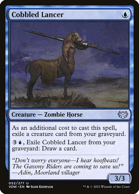 Cobbled Lancer from Innistrad: Crimson Vow