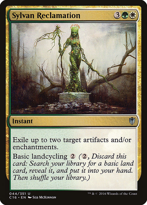 Sylvan Reclamation from Commander 2016