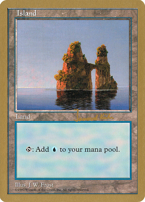 Island from World Championship Decks 1997