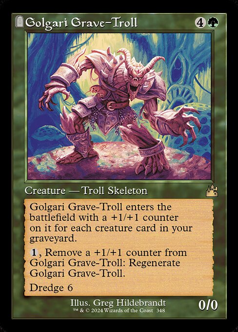Golgari Grave-Troll from Ravnica Remastered