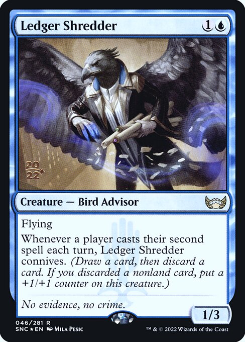 Ledger Shredder from Streets of New Capenna Promos