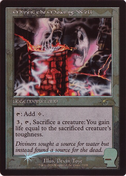 Miren, the Moaning Well from Secret Lair Drop