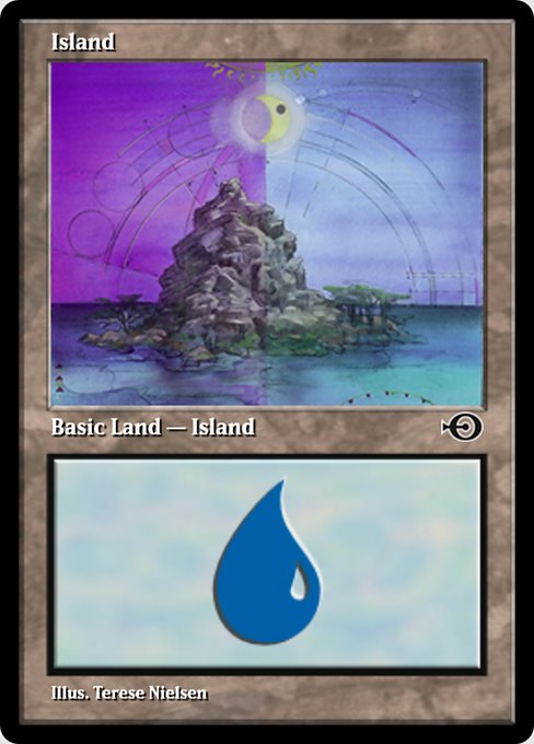 Island from Magic Online Promos