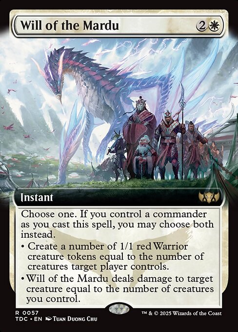 Will of the Mardu from Tarkir: Dragonstorm Commander