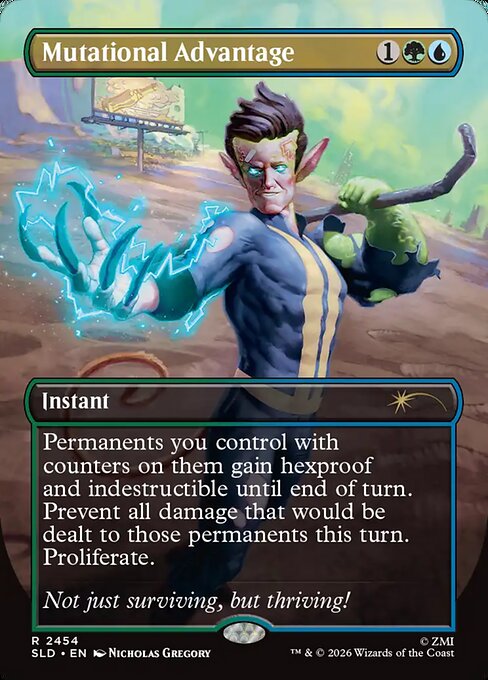 Mutational Advantage from Secret Lair Drop