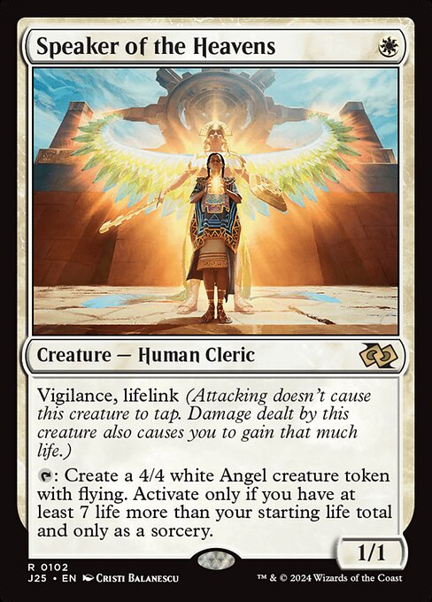 Speaker of the Heavens highlighted card art