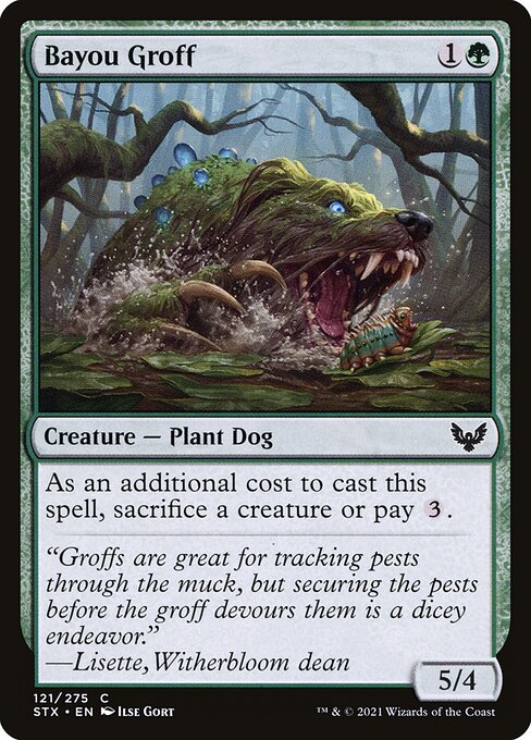 Bayou Groff highlighted card art