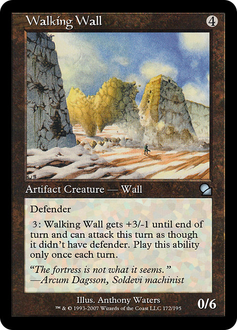 Walking Wall highlighted card art