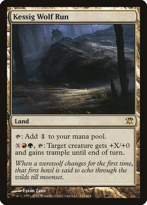 Kessig Wolf Run from Innistrad