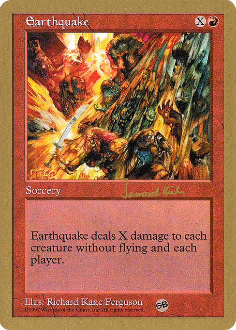Earthquake from World Championship Decks 1997