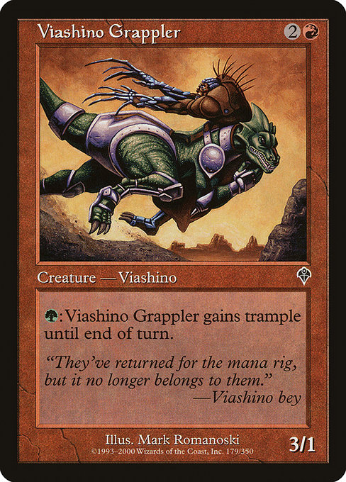 Viashino Grappler highlighted card art