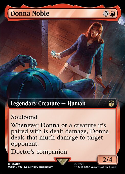 Donna Noble highlighted card art