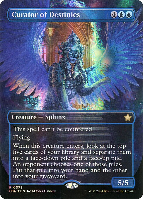 Curator of Destinies highlighted card art
