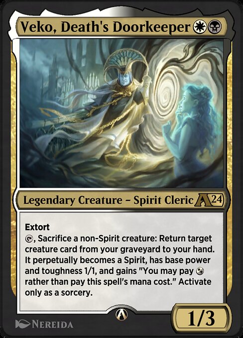 Veko, Death's Doorkeeper highlighted card art