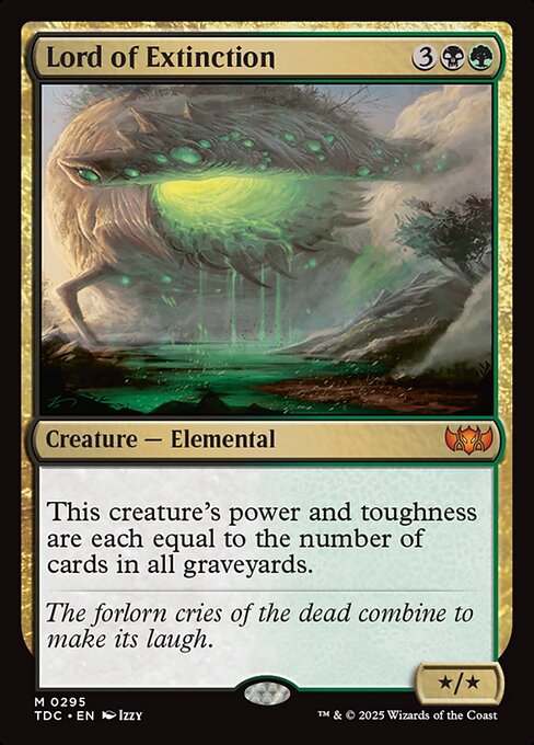 Lord of Extinction highlighted card art