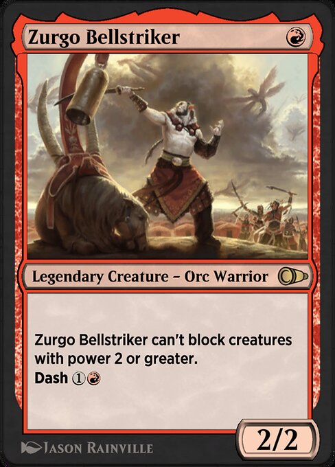 Zurgo Bellstriker highlighted card art
