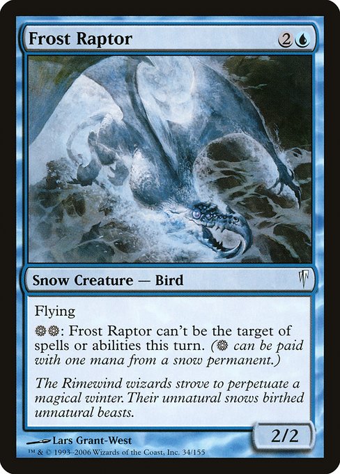 Frost Raptor highlighted card art