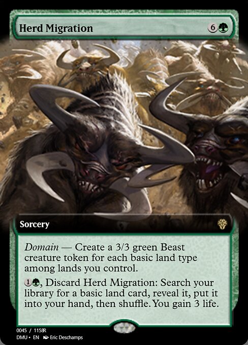 Herd Migration highlighted card art