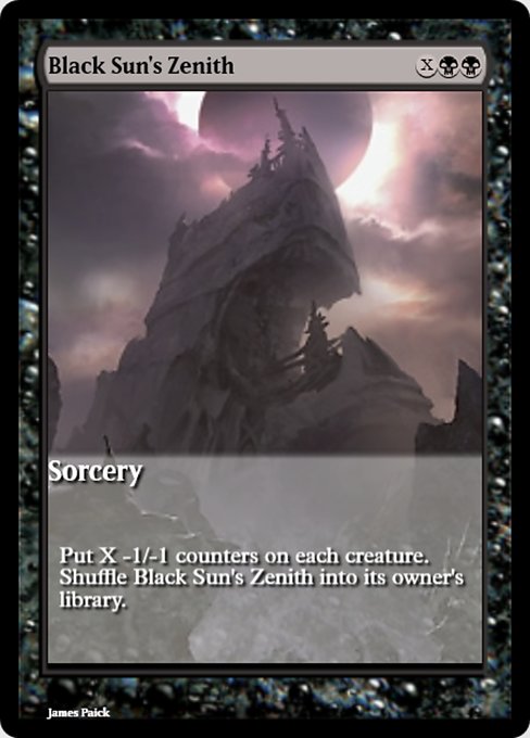 Black Sun's Zenith from Magic Online Promos