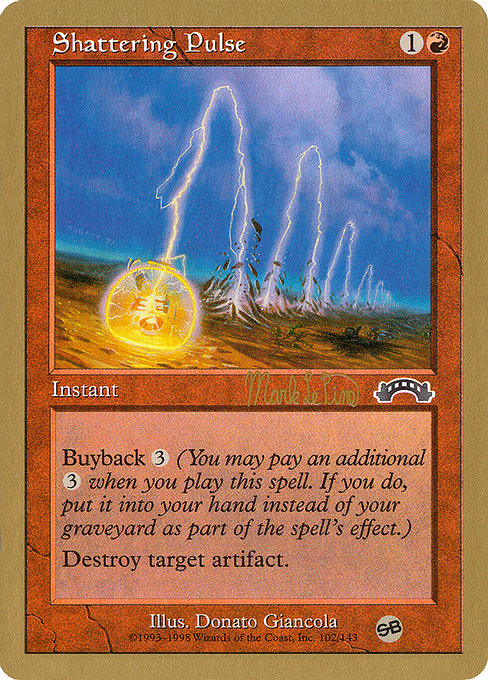 Shattering Pulse highlighted card art