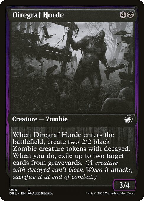 Diregraf Horde from Innistrad: Double Feature