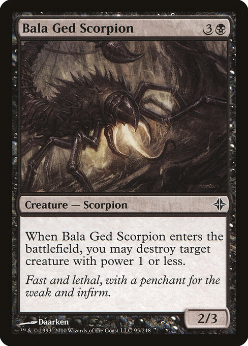 Bala Ged Scorpion from Rise of the Eldrazi