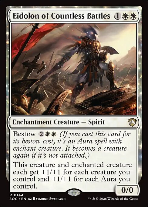Eidolon of Countless Battles from Secrets of Strixhaven Commander
