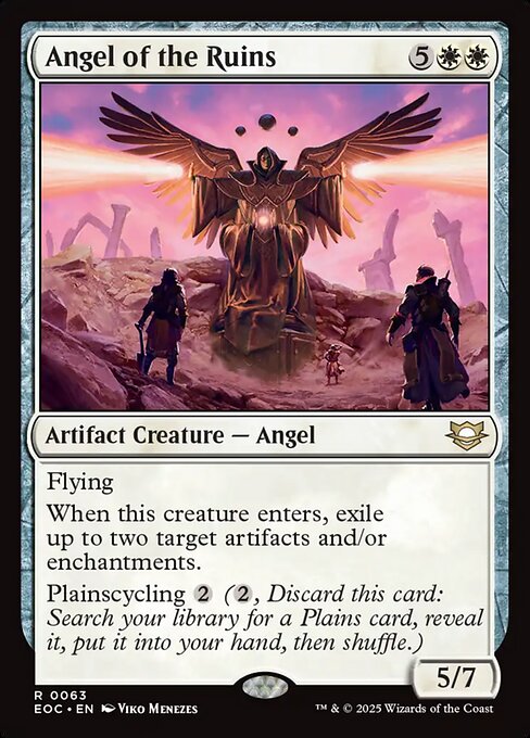 Angel of the Ruins highlighted card art