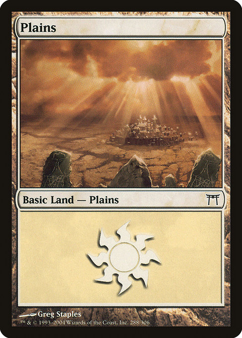 Plains from Champions of Kamigawa