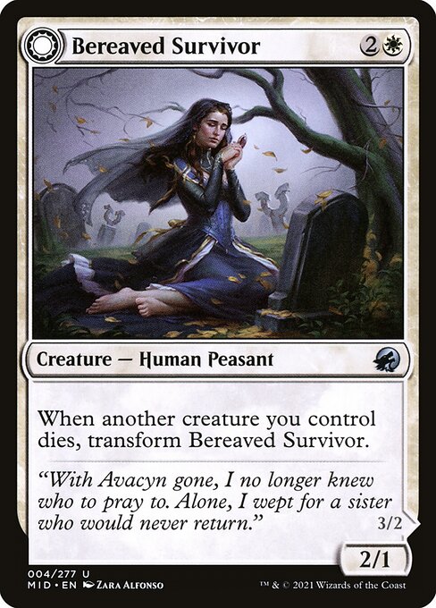 Bereaved Survivor // Dauntless Avenger from Innistrad: Midnight Hunt