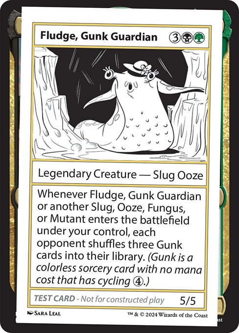 Fludge, Gunk Guardian highlighted card art