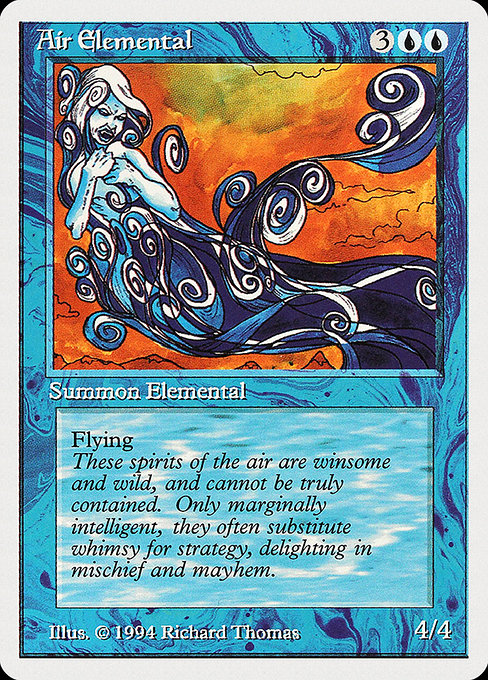 Air Elemental from Summer Magic / Edgar