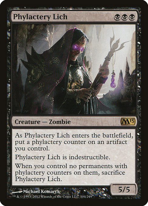 Phylactery Lich from Magic 2013