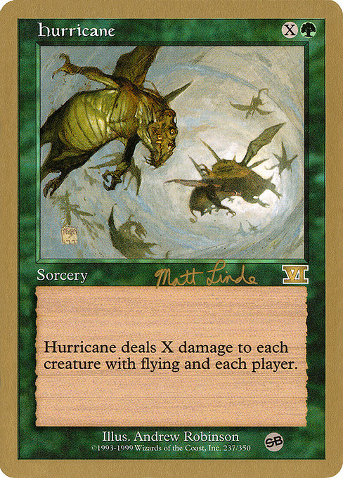 Hurricane from World Championship Decks 1999