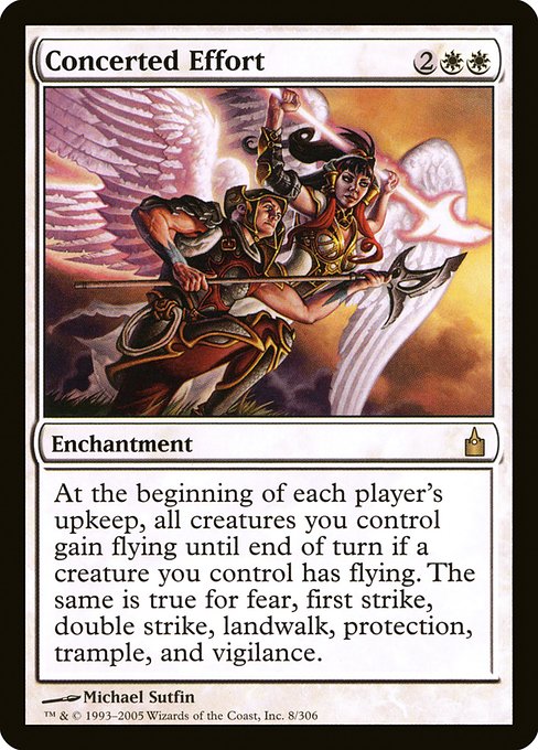 Concerted Effort highlighted card art