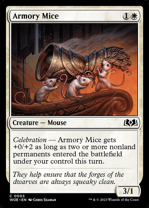 Armory Mice highlighted card art