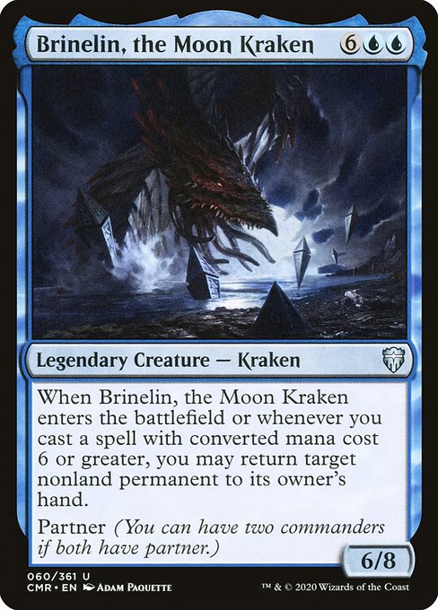 Brinelin, the Moon Kraken from Commander Legends
