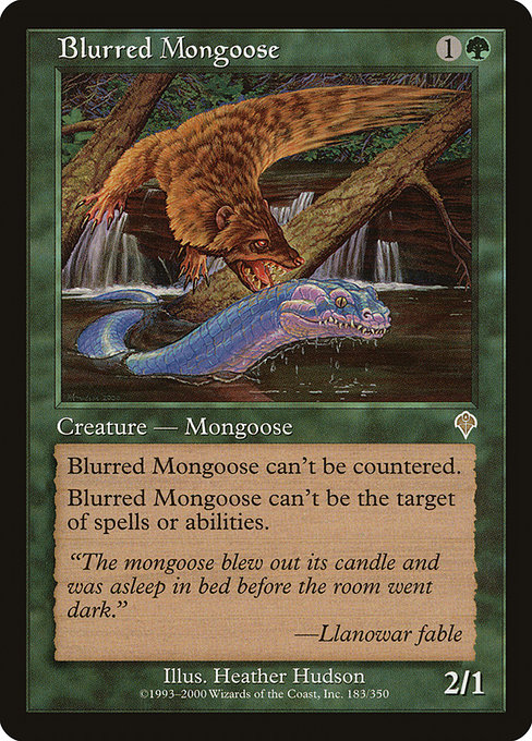 Blurred Mongoose highlighted card art