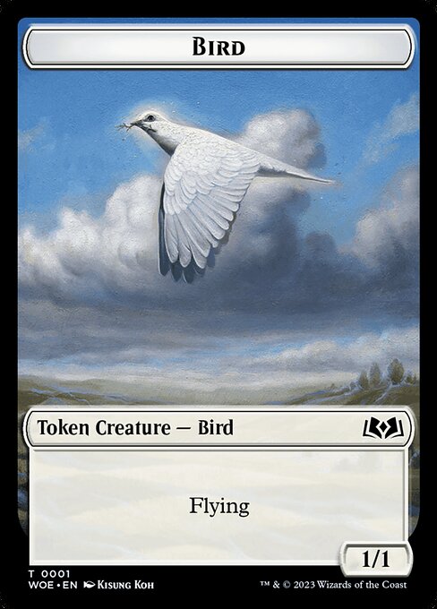 Bird from Wilds of Eldraine Tokens