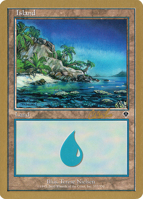 Island from World Championship Decks 2002