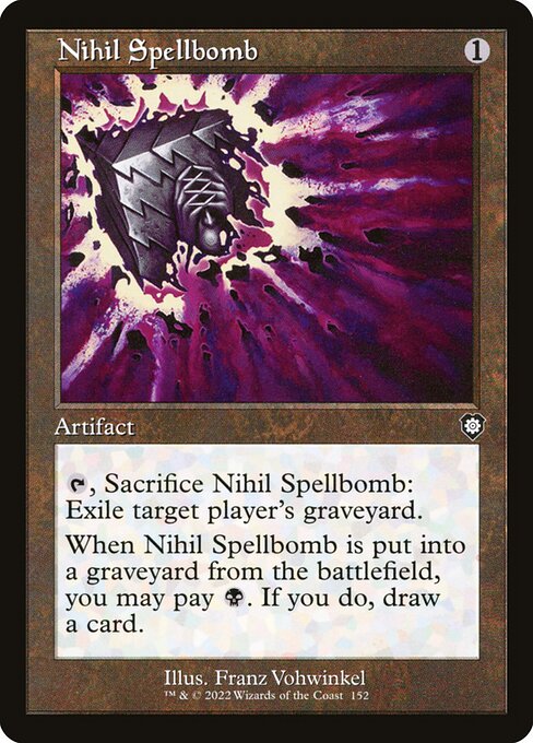 Nihil Spellbomb from The Brothers' War Commander