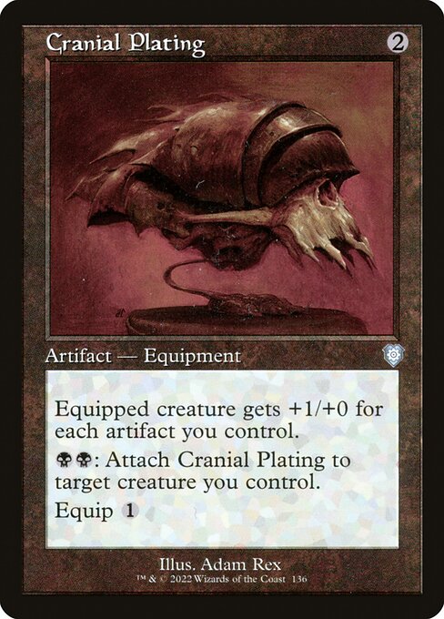 Cranial Plating highlighted card art