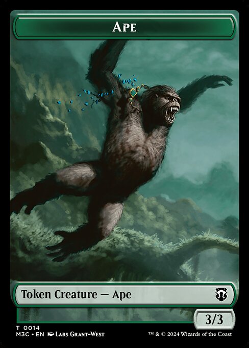Ape highlighted card art