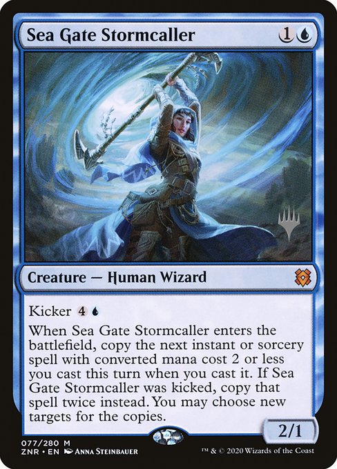 Sea Gate Stormcaller from Zendikar Rising Promos