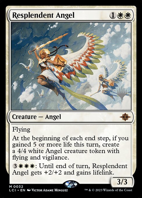 Resplendent Angel highlighted card art